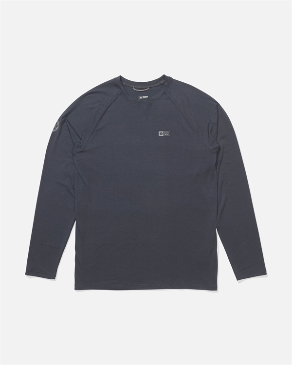 Salty Crew Mariner LS Tech Tee - Cast Blue
